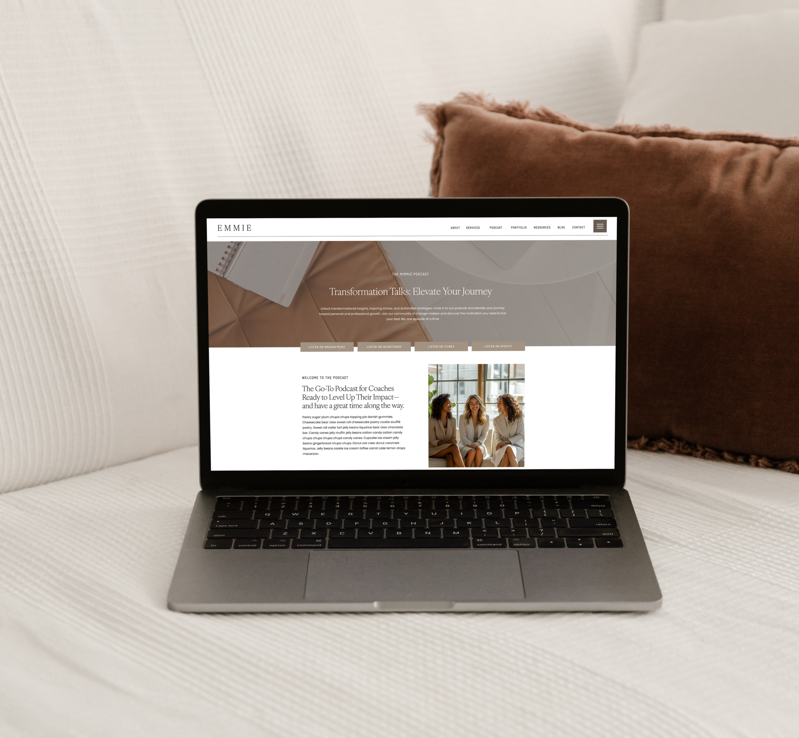 Sales page template preview